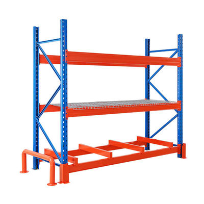 Heavy Duty Adjustable Warehouse Storage Metal Racks Corrosion Resistant