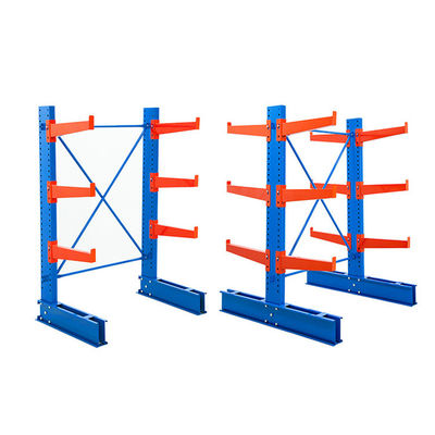 Customizable Storage Warehouse Cantilever Racks With Weight Capacity 500-3000kg/Layer
