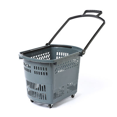 18L  Polypropylene Plastic Trolley Basket For Easy And Convenient Cleaning
