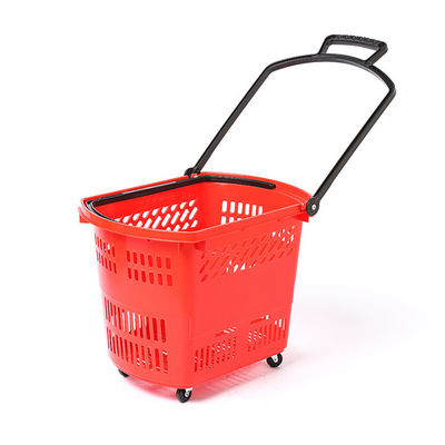 18L  Polypropylene Plastic Trolley Basket For Easy And Convenient Cleaning