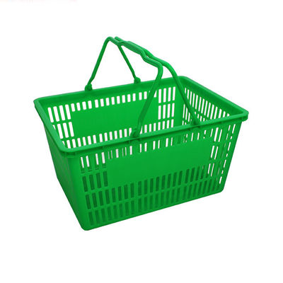Customizable Convenience Plastic Cart Basket For Supermarket Shopping