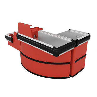 Customized Size Color Logo Supermarket Cash Counter Grocery Checkout Counter