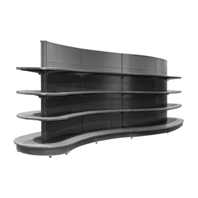 Modern Style Supermarket Shelf Rack With Stable And Easy To Assemble Structure