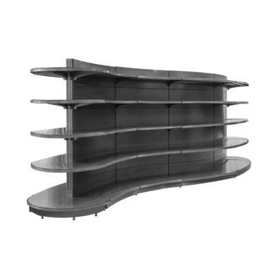 Modern Style Supermarket Shelf Rack With Stable And Easy To Assemble Structure