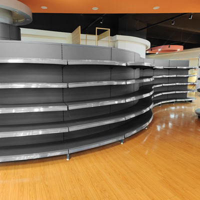 Modern Style Supermarket Shelf Rack With Stable And Easy To Assemble Structure