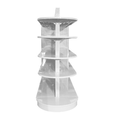Customized Retail Shelf Display Cold Rolled Steel Supermarket Shelving For Your Storefront