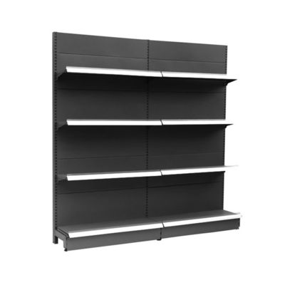 Easy Installation Supermarket Display Shelving With Cold Rolled Steel For Durable