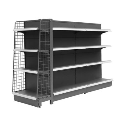 Easy Installation Supermarket Display Shelving With Cold Rolled Steel For Durable