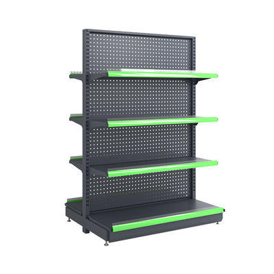 Stable Supermarket Display Shelving With Load Capacity Of 30-80KG/Layer For Storage