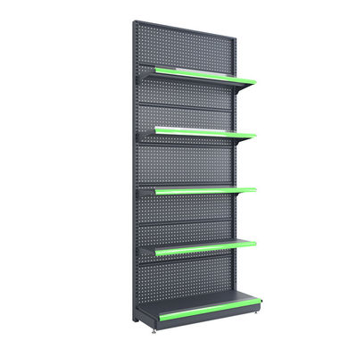 Stable Supermarket Display Shelving With Load Capacity Of 30-80KG/Layer For Storage