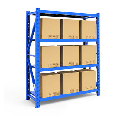 Customized Cold Rolled Steel Warehouse Metal Racks With 1000 - 4000kg Per Layer Capacity