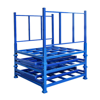 Customized Stainless Steel Pallet Stacking Racks Shelves System Capacity 500-3000kg Per Layer