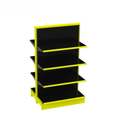 Stable Cold Rolled Steel Supermarket Display Shelving for Customized Storage Solutions