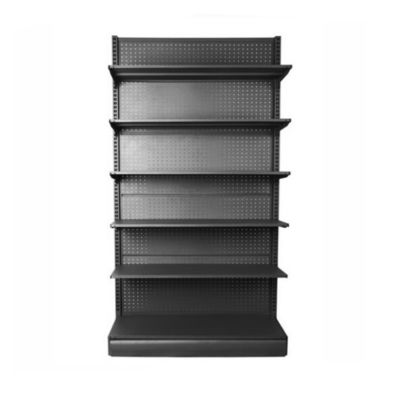Customized Cold Rolled Steel Load Capacity 30-80KG/Layer Supermarket Display Shelving
