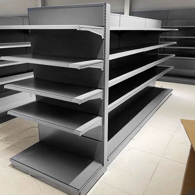Easy Installation Supermarket Display Shelving Customized Load Capacity 30-80KG/Layer