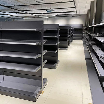 Easy Installation Supermarket Display Shelving Customized Load Capacity 30-80KG/Layer