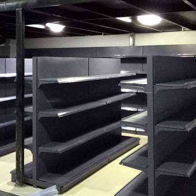 Easy Installation Supermarket Display Shelving Customized Load Capacity 30-80KG/Layer
