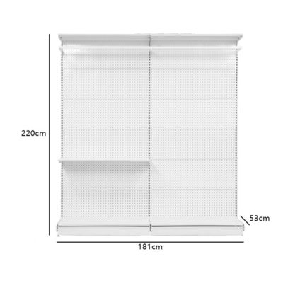 Customized Retail Grocery Shelf Racking for Your Products