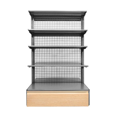 Modern Style Supermarket Display Shelving With Easy Installation