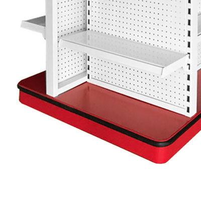Easy Installation and Stable Structure Supermarket Display Shelving in Modern Style