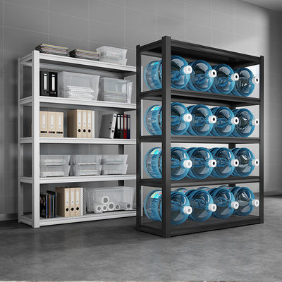 Weight Capacity Boltless Metal Shelving With Zinc Plated Finish 4-6 Shelves