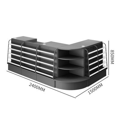 Customizable Store Checkout Counter With Durable Conveyer Belt