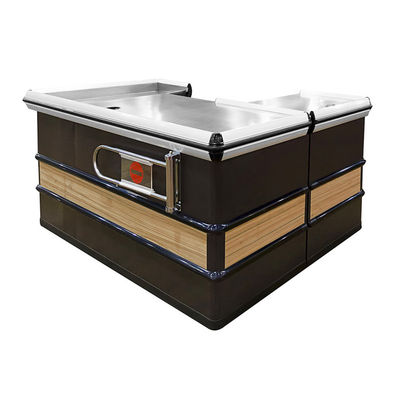 Customized Durability Checkout Counter Cold Rolled Steel Various Lengths Colors
