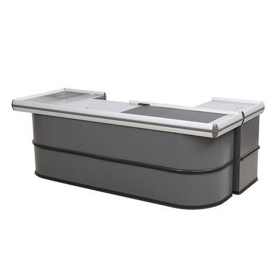 Efficient High Durability Supermarket Checkout Counter With Customizable Length Table Material