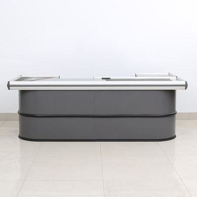 Efficient High Durability Supermarket Checkout Counter With Customizable Length Table Material