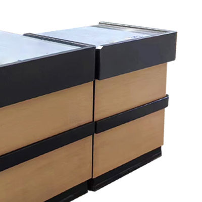 Custom Stainless Steel Checkout Counter With High Durability And Adjustable