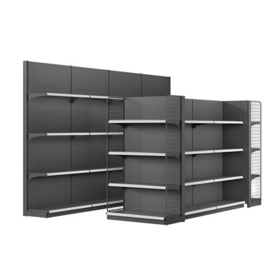 30-80KG Load Capacity Stable Supermarket Shelves Made Of Cold Rolled Steel