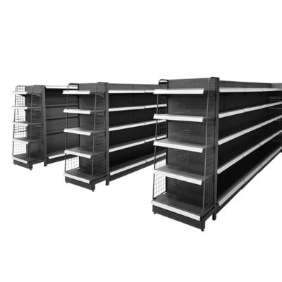 30-80KG Load Capacity Stable Supermarket Shelves Made Of Cold Rolled Steel