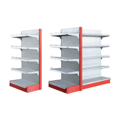 Customized Supermarket Display Shelving With Strong Structure And Load Capacity