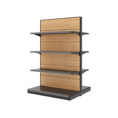 Stable Modern Supermarket Display Shelving System