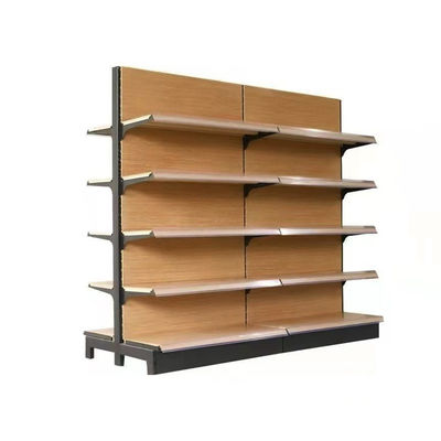 Stable Modern Supermarket Display Shelving System