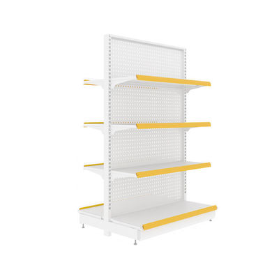 Cold Rolled Steel Supermarket Shelf Rack Retail Shelving System