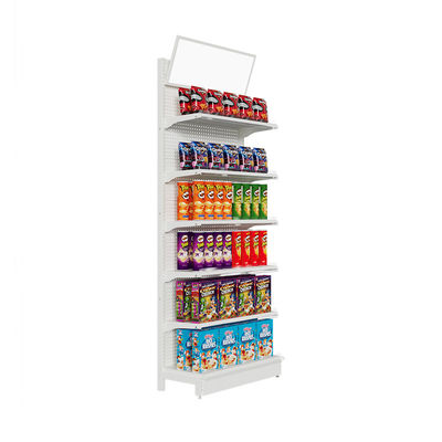 Heavy Duty Supermarket Display Shelving Racks With Large Load Capacity