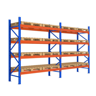 Industrial Grade Cold Rolled Steel Warehouse Storage Racks Durable