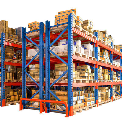 Customized Powder Coated Steel Warehouse Storage Racks