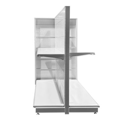 Durable Super Market Racks / Supermarket Display Shelving For Easy Shopping Experience