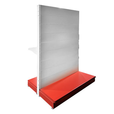 Customizable Color Cold Rolled Steel Supermarket Display Shelving / Grocery Store Shelving