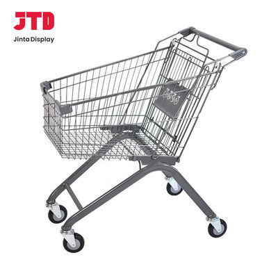 Convenient Sturdy Metal Shopping Trolley For Smooth Shopping Experience