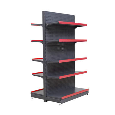 Stable Steel Retail Display Shelving System For Warehouse Storage