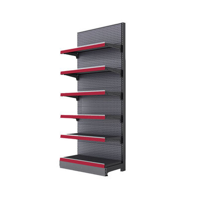 Stable Steel Retail Display Shelving System For Warehouse Storage
