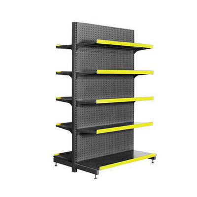 Stable Steel Retail Display Shelving System For Warehouse Storage