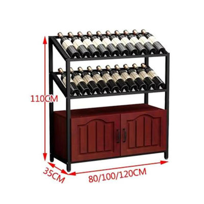 Cold Rolled Steel Wine Corner Shelf Shelf Wine Supermarket Wine Shelves For Store