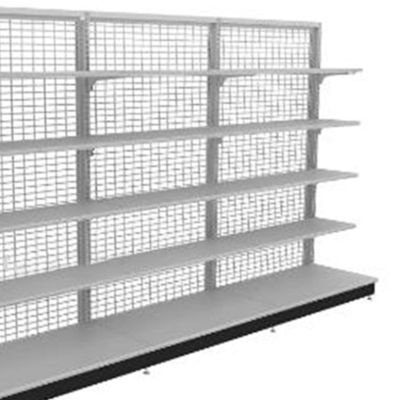 Stable Durable Supermarket Display Shelving For Customized Product Display