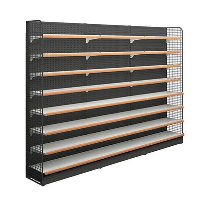 Easy Installation Supermarket Rack System Super Market Racks With Customized Logos