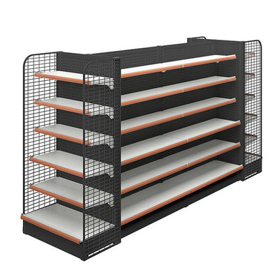 Easy Installation Supermarket Rack System Super Market Racks With Customized Logos