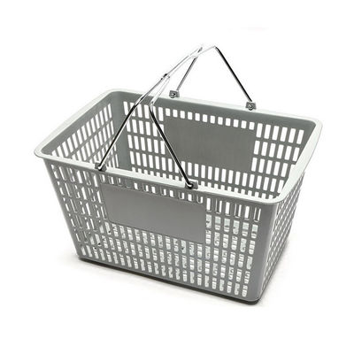 Easy To Store Plastic Hand Shopping Basket With Customized Logo And Personalization